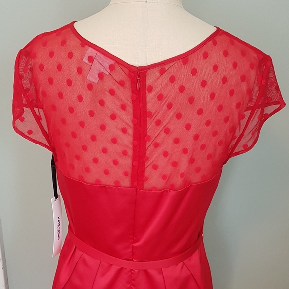 Red Kate Young for Target Dress size 10 - Picture 5 of 5